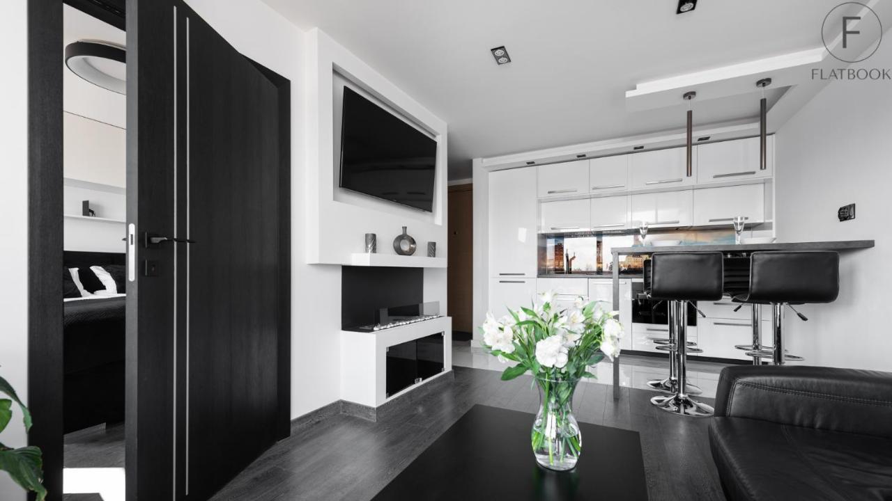 Flatbook Apartments Waterlane Island Spa With Riverview Гданськ Екстер'єр фото