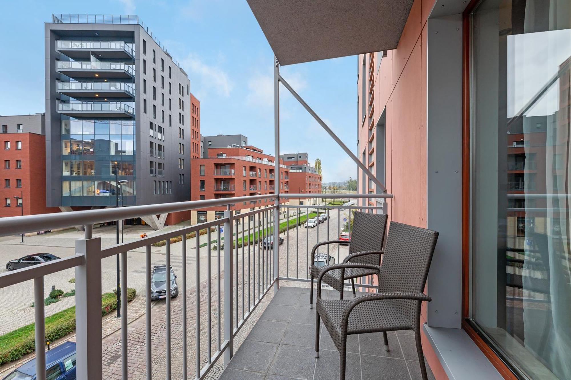 Flatbook Apartments Waterlane Island Spa With Riverview Гданськ Екстер'єр фото
